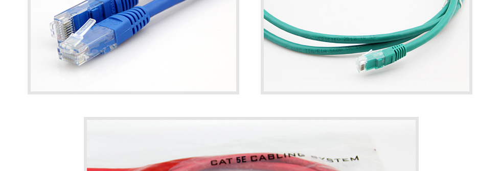 超五類非屏蔽網絡跳線