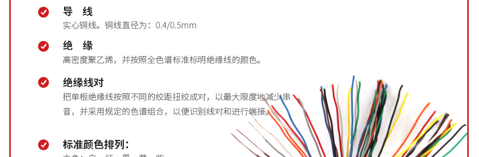 三類/五類大對數線纜