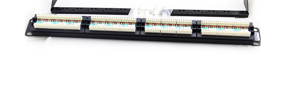 六類(lèi)非屏蔽固定端口配線架